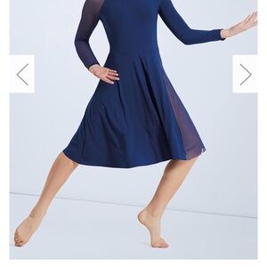 Weissman Costume Asymmetrical Deess